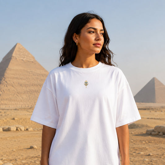 Oversized T-Shirt - Nefertiti - Egyptian Queen of Beauty