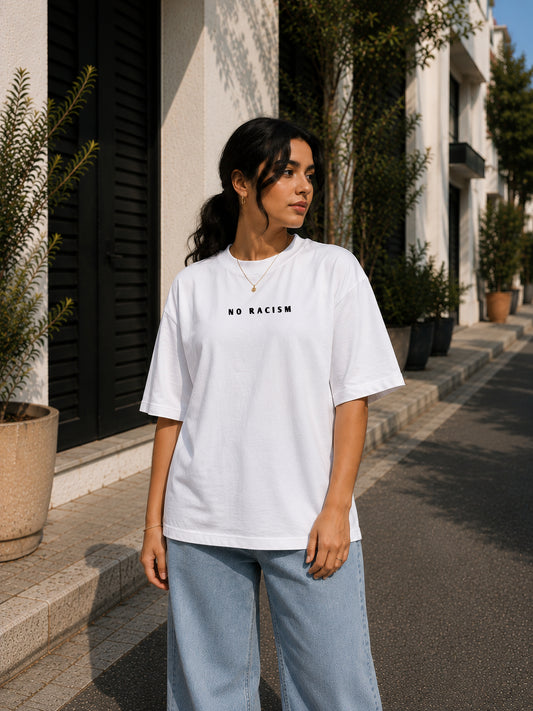 Oversized T-Shirt - No Racism