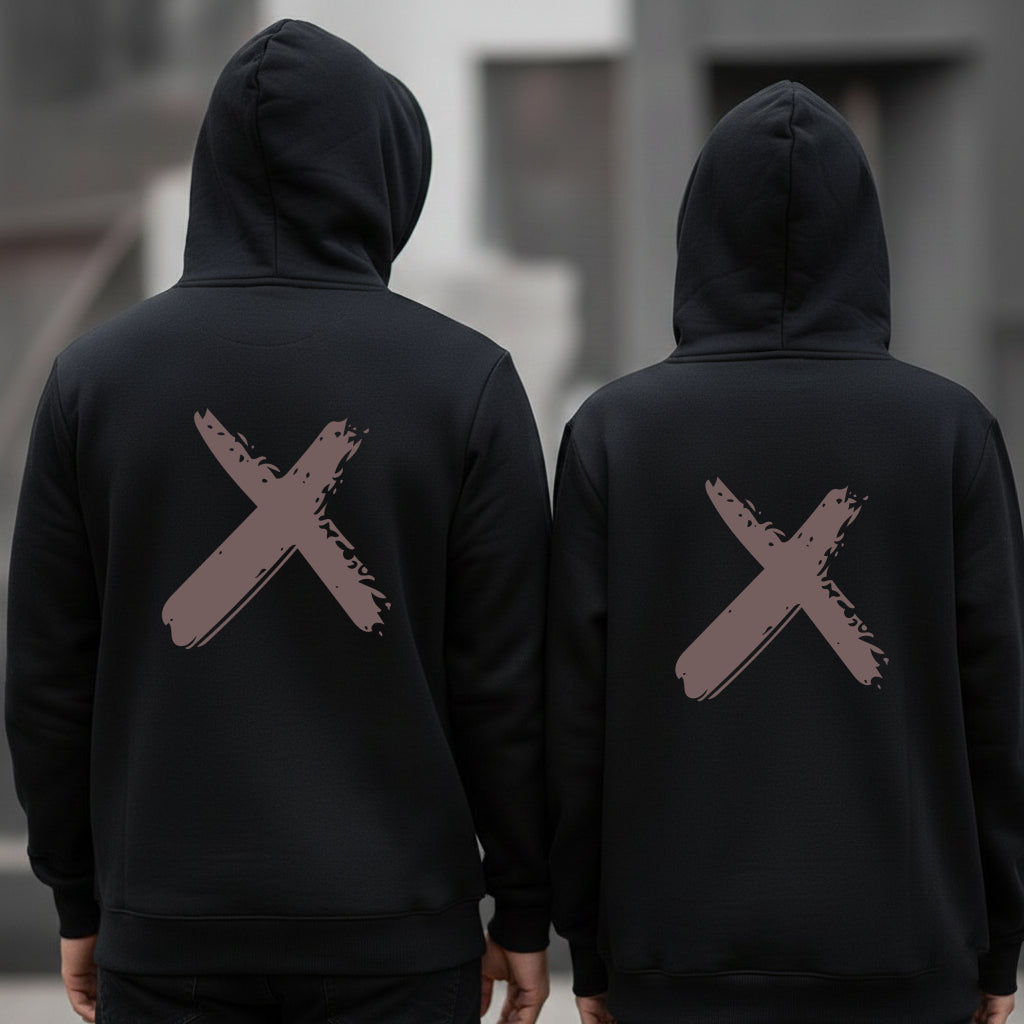 “Free X” Oversized Hoodie | Minimal Streetwear