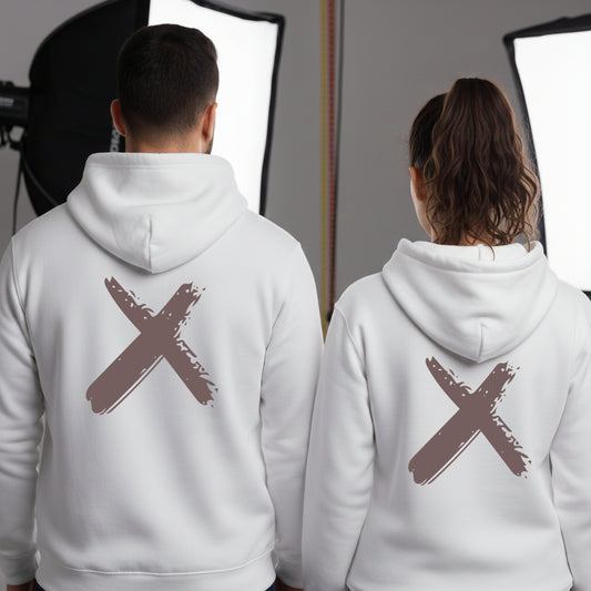 “Free X” Oversized Hoodie | Minimal Streetwear