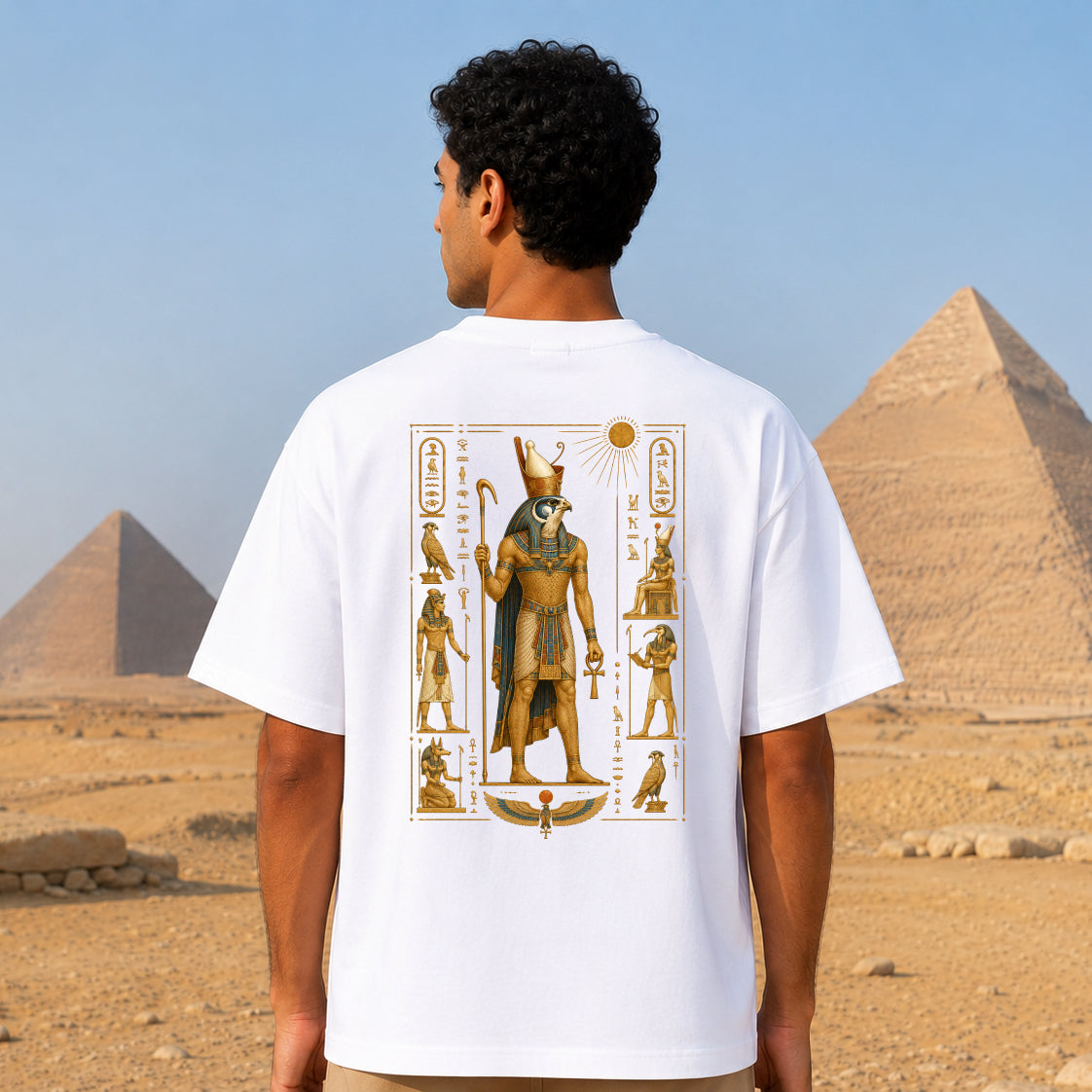 Oversized T-Shirt - Horus - Egyptian King