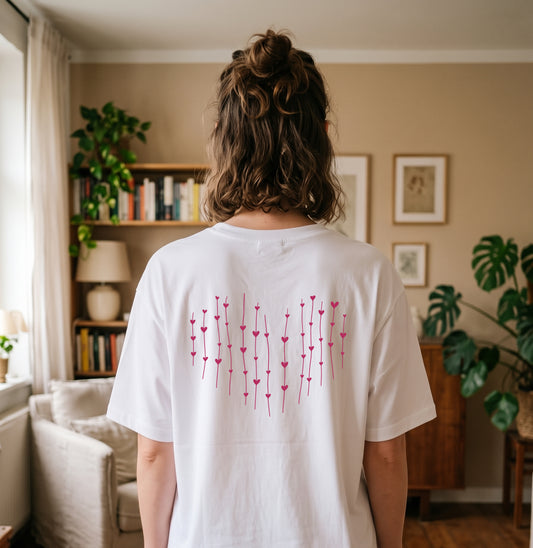 Oversized T-Shirt - Love Fence
