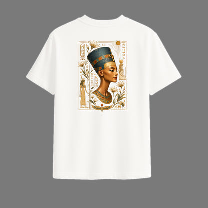Oversized T-Shirt - Nefertiti - Egyptian Queen of Beauty
