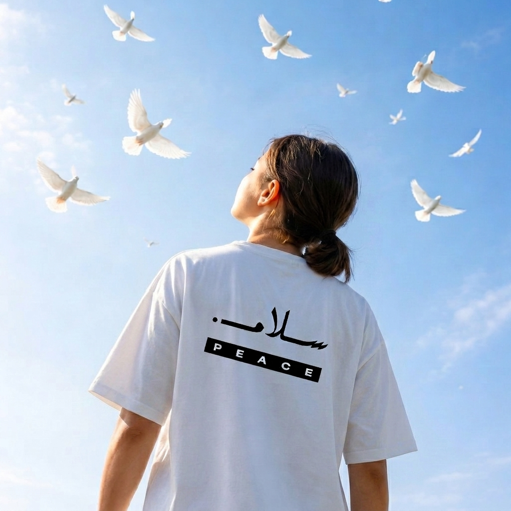 Oversized T-Shirt – Salam (Peace)