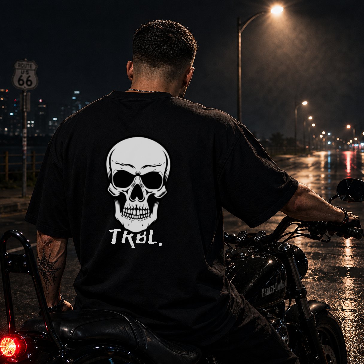 Oversized T-Shirt - Skull