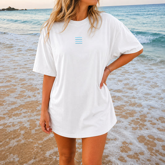 Oversized T-Shirt - Summer Waves