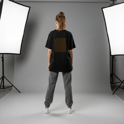 Thai Pattern T-Shirt | Minimal Black & Gold Streetwear by TRBL