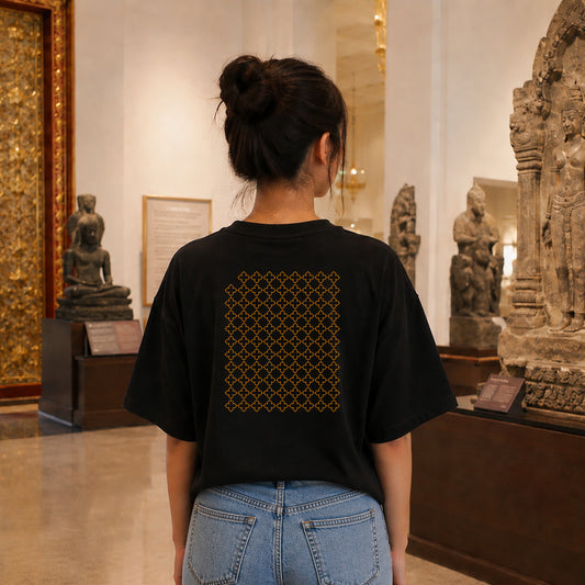 Oversized T-Shirt - Thai Pattern