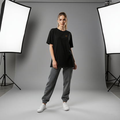 Thai Pattern T-Shirt | Minimal Black & Gold Streetwear by TRBL