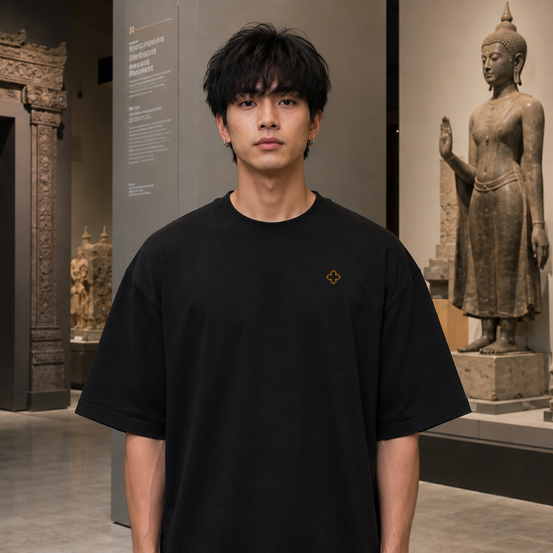 Oversized T-Shirt - Thai Pattern
