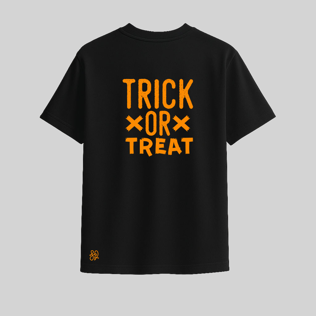 TRBL Oversized “Trick or Treat” T-Shirt | Halloween Streetwear Edition By TRBL