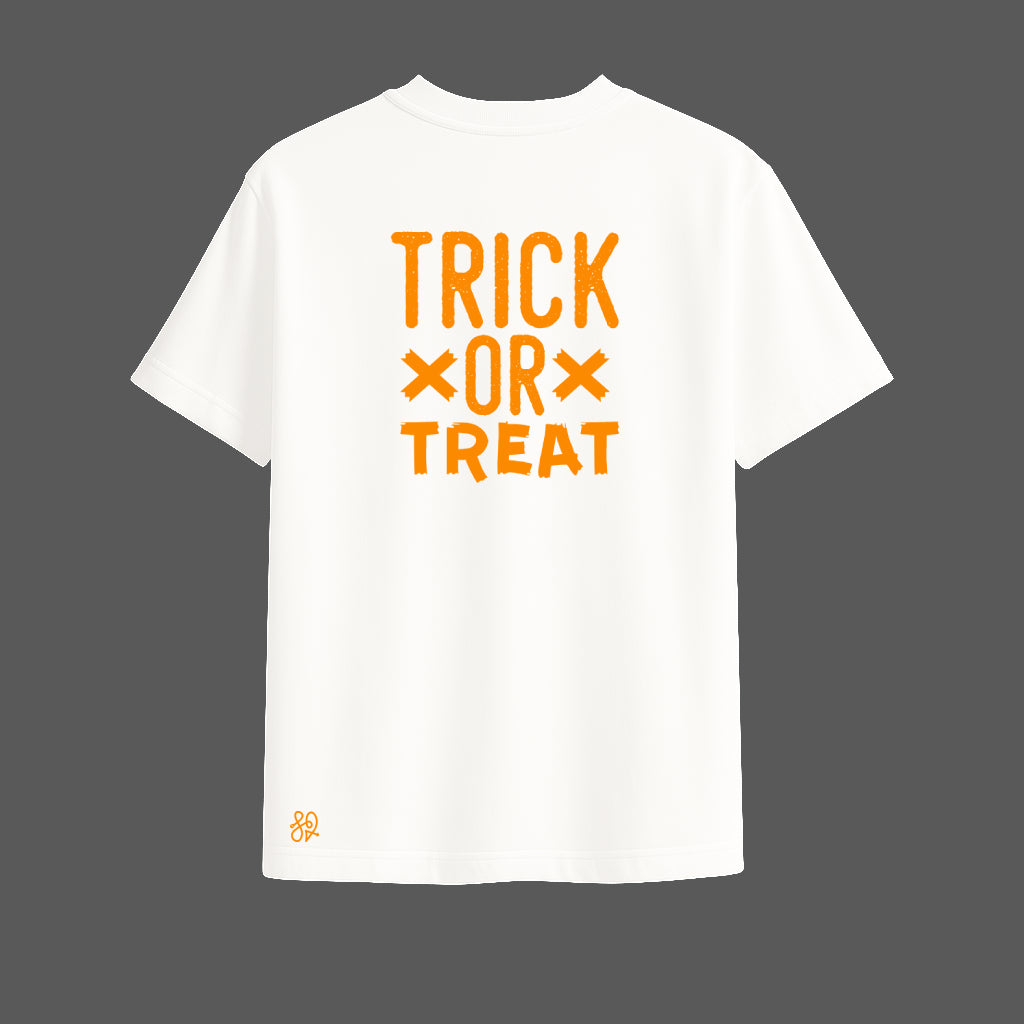 TRBL Oversized “Trick or Treat” T-Shirt | Halloween Streetwear Edition By TRBL
