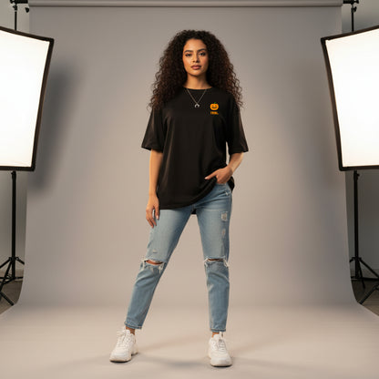 TRBL Oversized “Trick or Treat” T-Shirt | Halloween Streetwear Edition By TRBL