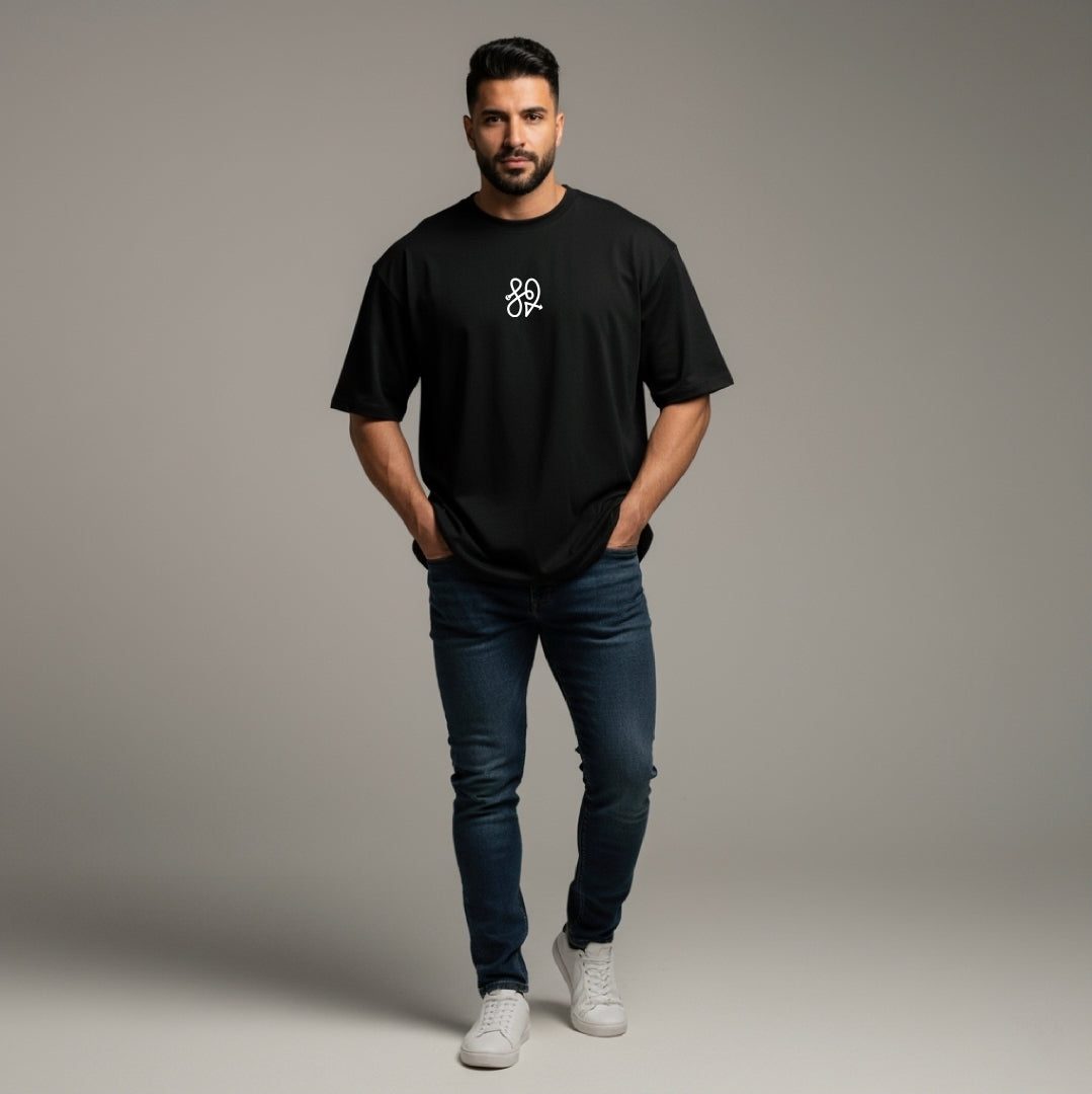 What Goes Around Oversized T-Shirt - Arabic & English Edition By TRBL