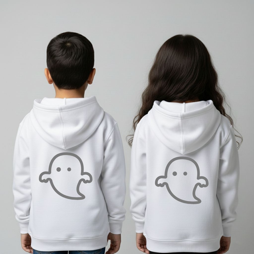 Bootiful Ghost Kids Hoodie