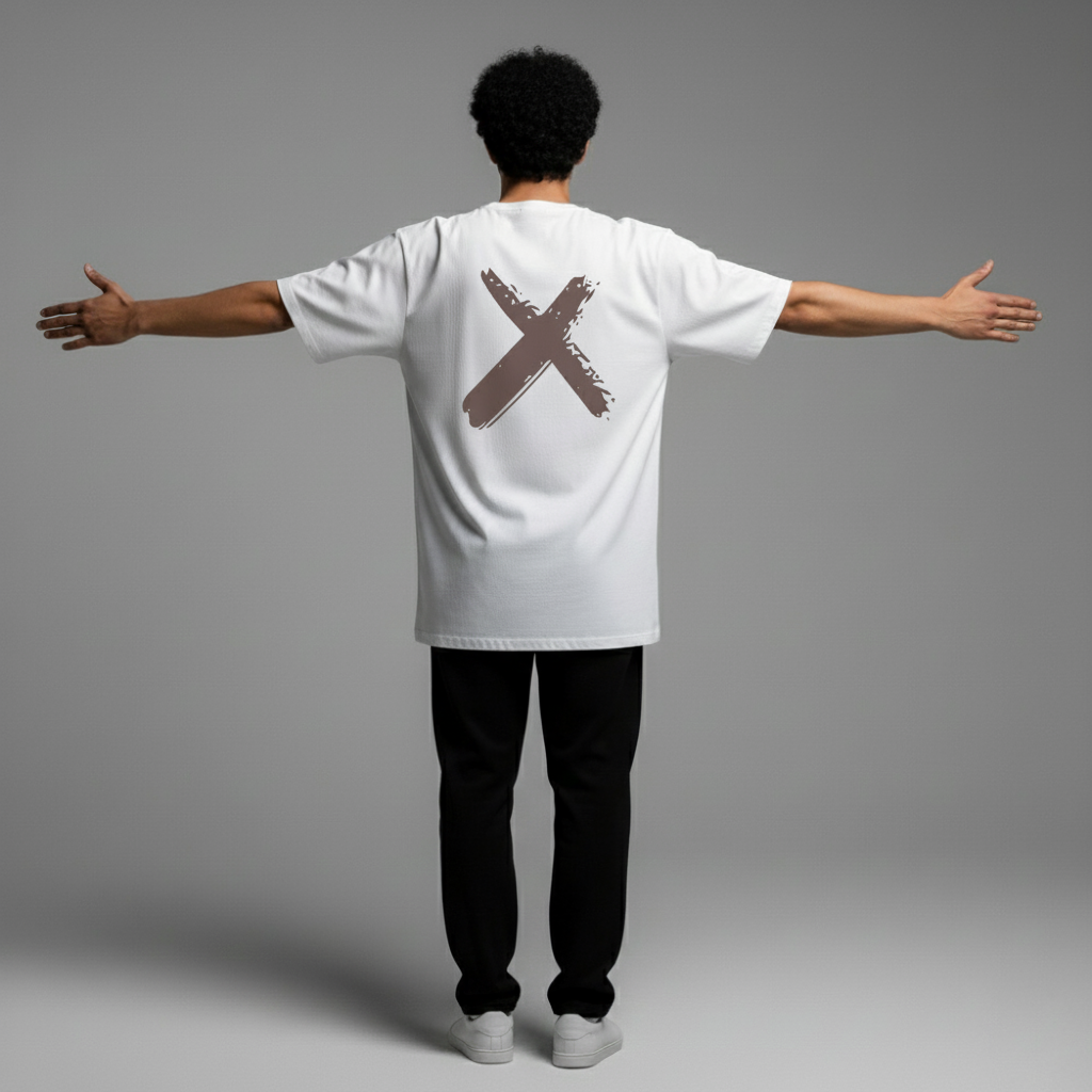 “Free X”  Oversized T-Shirt | Minimal Streetwear by TRBL