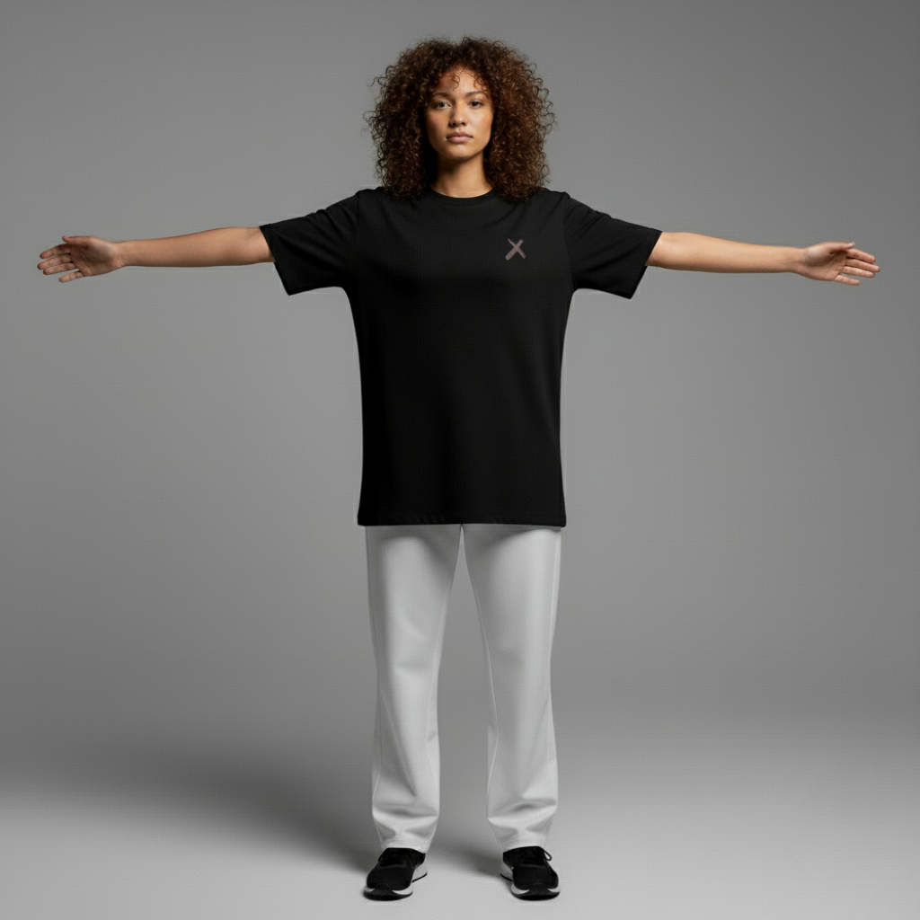 “Free X”  Oversized T-Shirt | Minimal Streetwear by TRBL